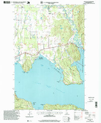 Oden Bay 1996 topographic map thumbnail