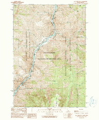 Old Timer Mtn. topographic map thumbnail
