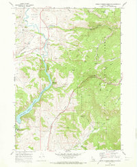 Oneida Narrows Reservoir 1969 topographic map thumbnail