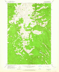 Opal Lake 1963 topographic map thumbnail