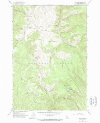 Opal Lake 1963 topographic map thumbnail