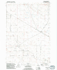 Orchard 1992 topographic map thumbnail