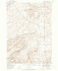Oreana 1949 topographic map thumbnail