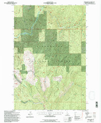 Osier Ridge 1994 topographic map thumbnail