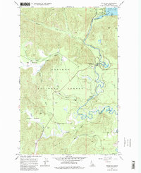 Outlet Bay 1967 topographic map thumbnail