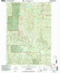 Paddy Flat 2004 topographic map thumbnail