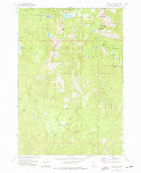Paddy Flat 1973 topographic map thumbnail