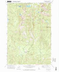 Paddy Flat 1973 topographic map thumbnail