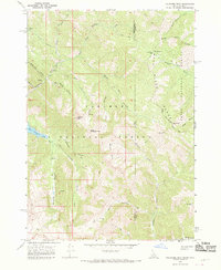 Palisades Peak 1966 topographic map preview