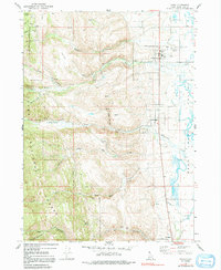 Paris 1967 topographic map thumbnail