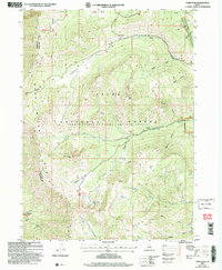Paris Peak 2005 topographic map thumbnail