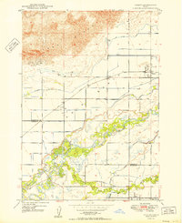 Parker 1950 topographic map thumbnail