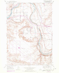 Pasadena Valley 1947 topographic map thumbnail