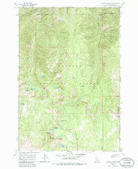 Patrick Butte 1964 topographic map thumbnail