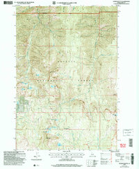Patrick Butte 2004 topographic map thumbnail