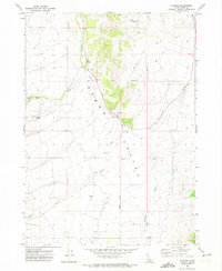 Pauline 1971 topographic map thumbnail