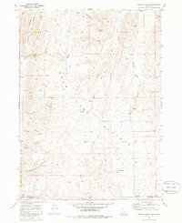 Pegram Creek 1970 topographic map thumbnail