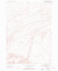 Perjue Canyon 1947 topographic map thumbnail