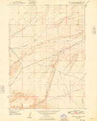 Perjue Canyon topographic map thumbnail