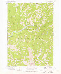 Phifer Creek 1972 topographic map thumbnail