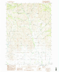 Phillips Creek 1986 topographic map thumbnail