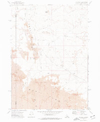 Pillar Butte 1972 topographic map thumbnail
