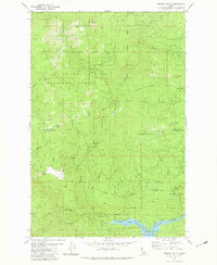 Pinchot Butte 1981 topographic map thumbnail