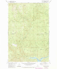Pinchot Butte 1981 topographic map thumbnail