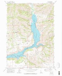 Pine 1973 topographic map preview