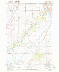 Pingree 1955 topographic map preview