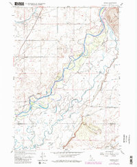 Pingree 1955 topographic map preview