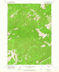 Pinyon Peak 1963 topographic map thumbnail