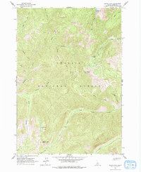 Pinyon Peak 1963 topographic map thumbnail