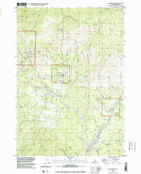 Placerville 1998 topographic map thumbnail