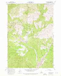 Placerville 1957 topographic map thumbnail