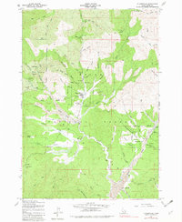 Placerville 1957 topographic map thumbnail