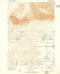 Plano 1951 topographic map preview