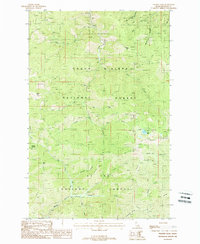 Polaris Peak 1988 topographic map thumbnail