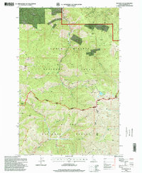 Polaris Peak 1996 topographic map thumbnail