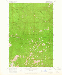Pole Mtn 1963 topographic map thumbnail