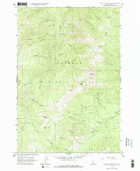 Pollock Mountain 1963 topographic map thumbnail