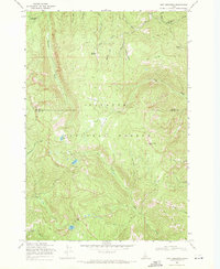 Pony Meadows 1969 topographic map preview