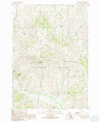 Porphyry Peak 1991 topographic map thumbnail