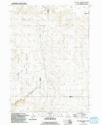 Pot Hole Canyon 1992 topographic map thumbnail