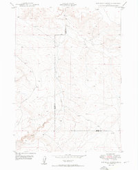 Pot Hole Canyon 1949 topographic map thumbnail