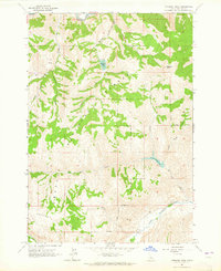 Potaman Peak 1963 topographic map thumbnail