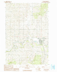 Potlatch 1990 topographic map thumbnail