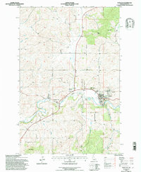 Potlatch 1994 topographic map thumbnail