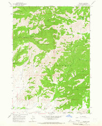 Prairie 1964 topographic map thumbnail