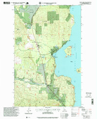 Priest Lake SW 1996 topographic map thumbnail